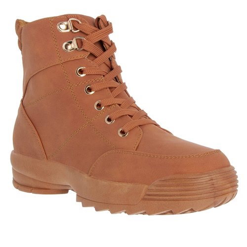 Bota mooncity discount coturno caramelo