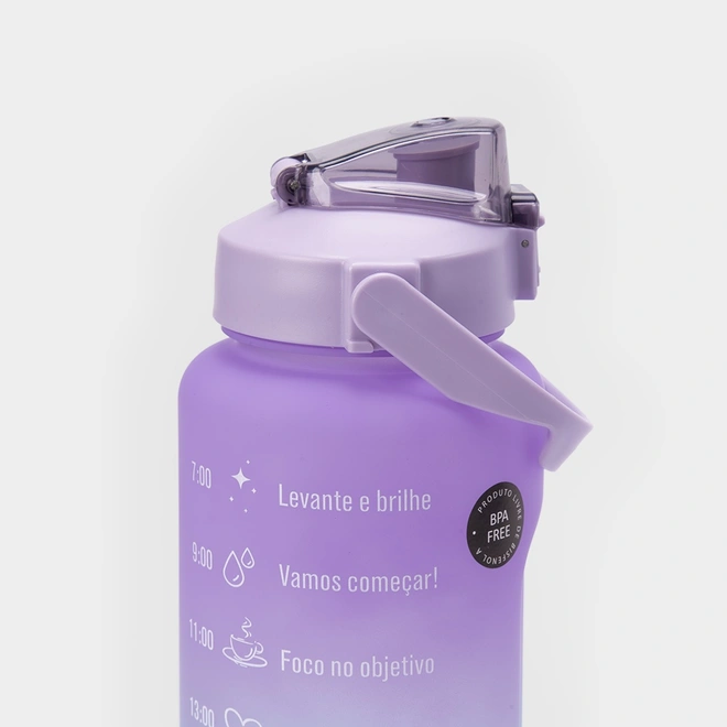 Garrafa Squeeze Stz Inspira 2l Azul & Roxo