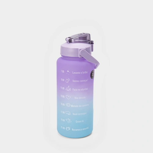 Garrafa Squeeze Stz Inspira 2l Azul & Roxo