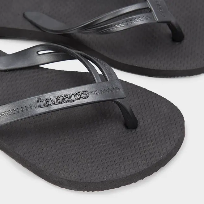Chinelo Feminino Havaianas Elegance Original Preto
