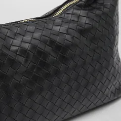 Bolsa Hobo Penélope Tressê Preto