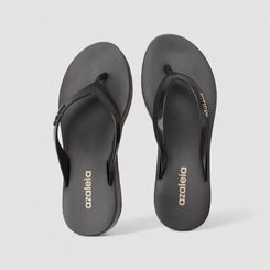 Tamanco Azaleia Anabela Fabi Light Line Preto