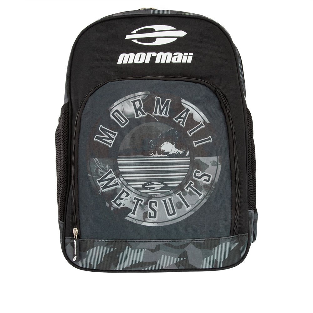 Mochila Mormaii Wetsuits Logo Zíper Preto