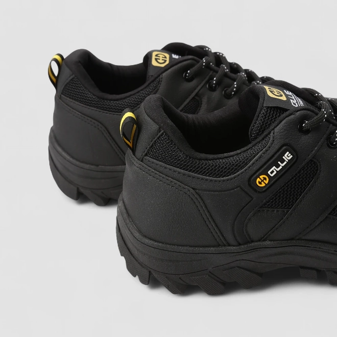 Bota Trekking Masculina Ollie Originals Worker Preto