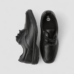 Sapato Social Ollie Originals Confort Pespontos Preto