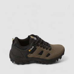 Bota Trekking Masculina Ollie Originals Worker Marrom & Preto