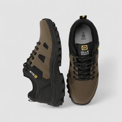 Bota Trekking Masculina Ollie Originals Worker Marrom & Preto