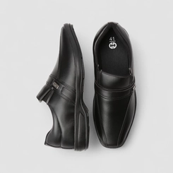 Sapato Social Ollie Originals Frank Slip On Preto