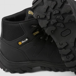 Bota Trekking Masculina Ollie Originals Monttana Recortes Preto