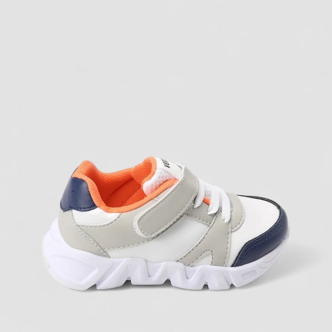 Tênis Infantil Vertus Casual Chunky Tira Contato Recortes Color