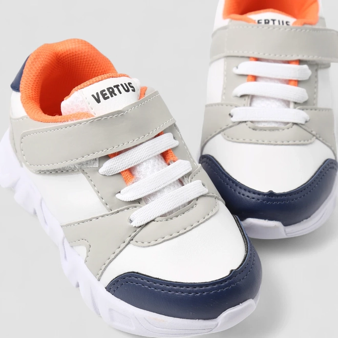 Tênis Infantil Vertus Casual Chunky Tira Contato Recortes Color