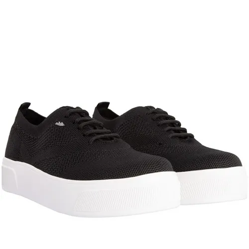 Tênis Dakota Street Refresh Impulse Flatform Feminino Knit Preto