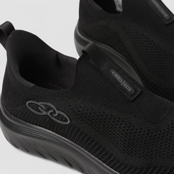 Tênis Olympikus Clic Eleva + Esportivo Masculino Knit Preto