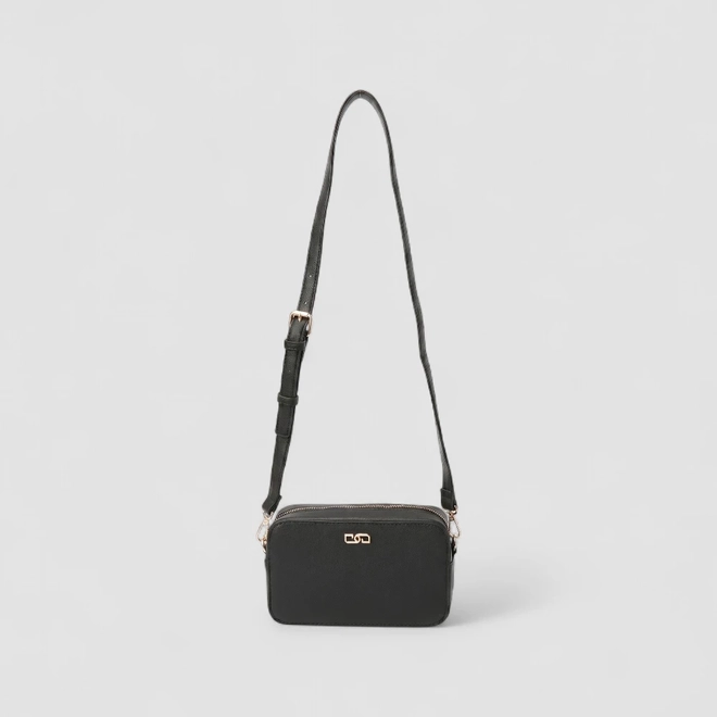 Bolsa Camera Bag Pequena Gabriela Transversal Preto