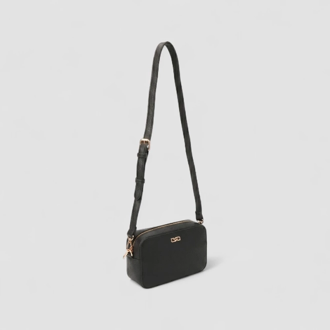 Bolsa Camera Bag Pequena Gabriela Transversal Preto