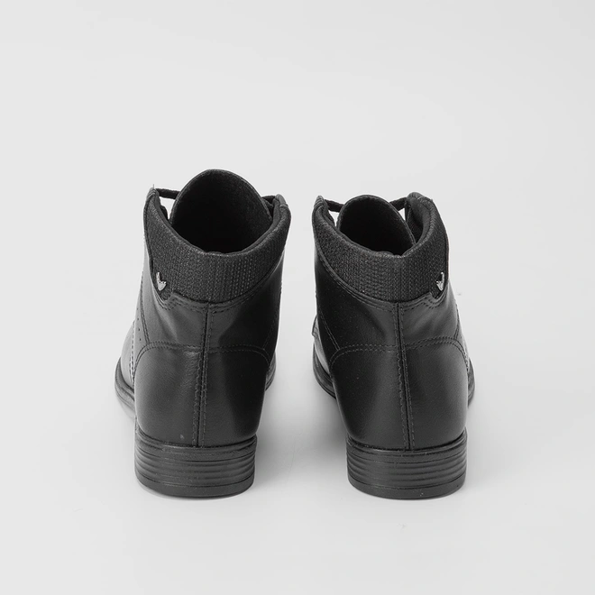 Bota Coturno Feminina Mississipi Detalhe Brilho Preto
