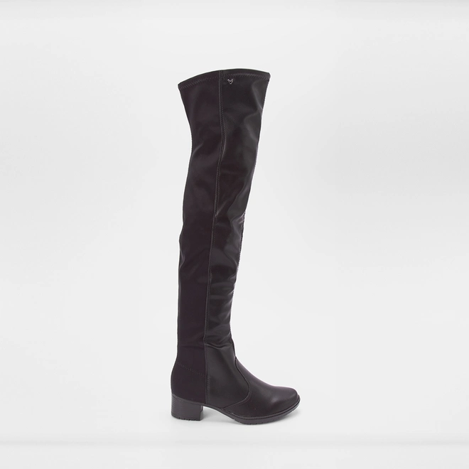 Bota Over The Knee Mississipi Basic Preto