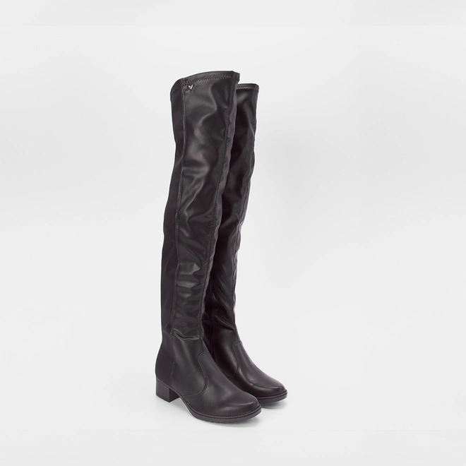 Bota Over The Knee Mississipi Basic Preto