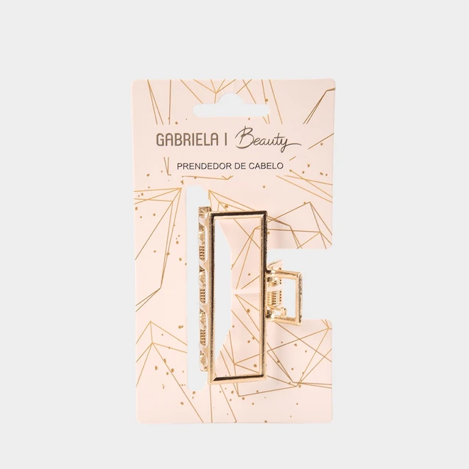 Prendedor de Cabelo Gabriela Beauty Ouro