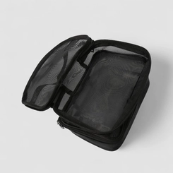 Necessaire STZ Dupla Em Tela Preto