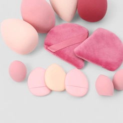 Kit Esponja De Maquiagem Gabriela Beauty Multicolor