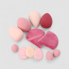 Kit Esponja De Maquiagem Gabriela Beauty Multicolor
