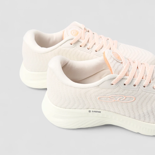 Tênis Esportivo Feminino Olympikus Atmos Evasense Original Off White