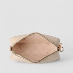 Bolsa Camera Bag Pequena Gabriela Transversal Bege