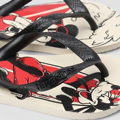 Chinelo Feminino Havaianas Top Disney Bege