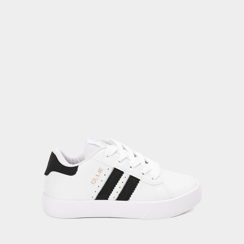 Tênis Ollie Originals Space 2 Flatform Feminino Listras Holográfico Branco