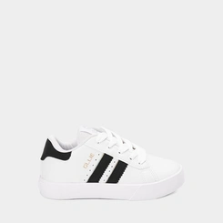 Tênis Casual Feminino Ollie Originals Space 2 Flatform Listras Holográfico Branco