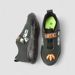 Tênis Infantil Vertus Casual T-Hex Tira Contato LED Verde