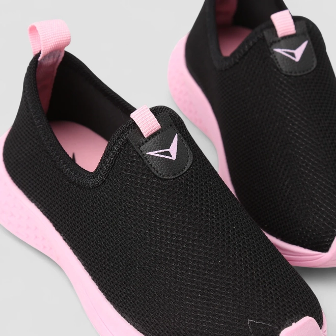 Slip On Infantil Vertus Calce Fácil Preto