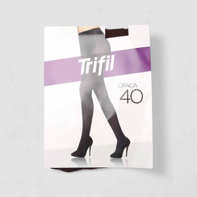 Meia Calça Feminina Trifil Opaca 40 Marrom