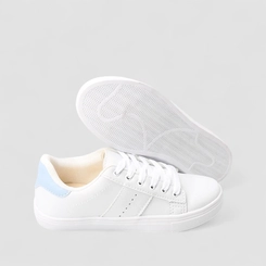 Tênis Penélope Casual Feminino Perfuros Recortes Branco