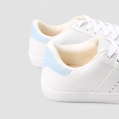 Tênis Penélope Casual Feminino Perfuros Recortes Branco