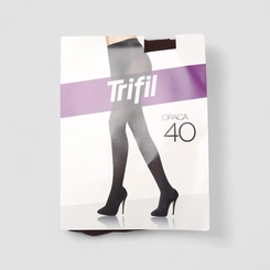 Meia Calça Feminina Trifil Opaca 40 Marrom