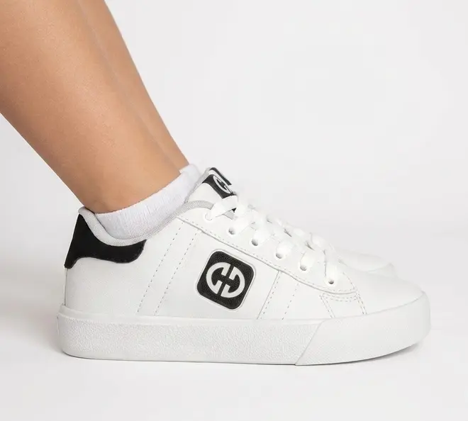 Tênis Infantil Ollie Originals Urca 2 Street Detalhe Logo Branco