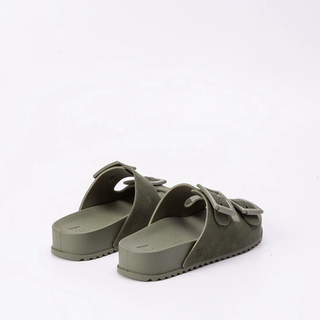 Tamanco Papete Zaxy Partner New Flatform Fivelas Verde