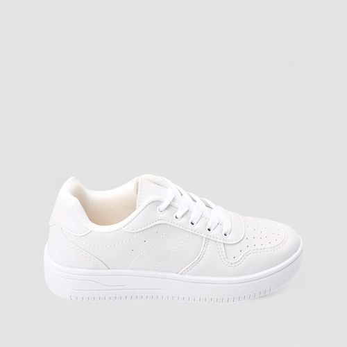 Tênis Casual Feminino Penélope Pespontos Branco