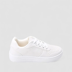 Tênis Casual Feminino Penélope Pespontos Branco