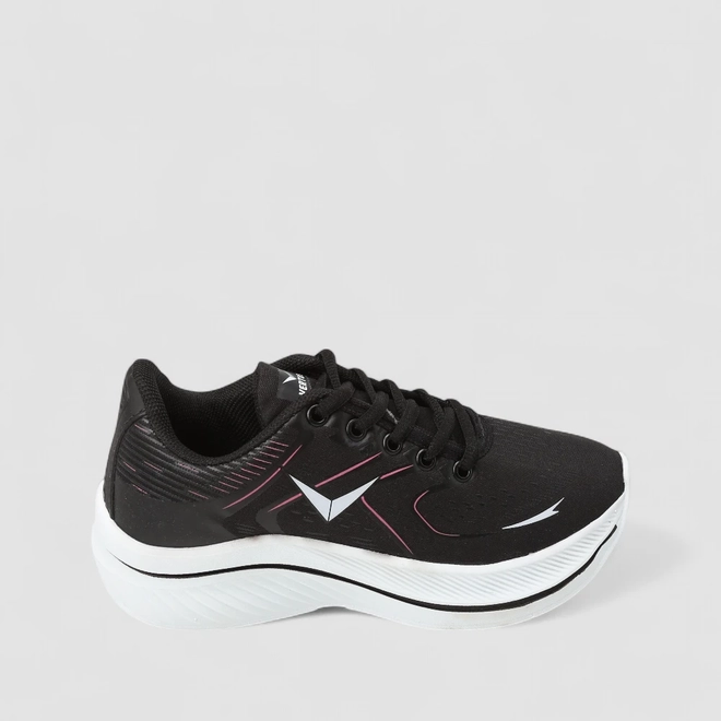 Tênis Esportivo Feminino Vertus Preto