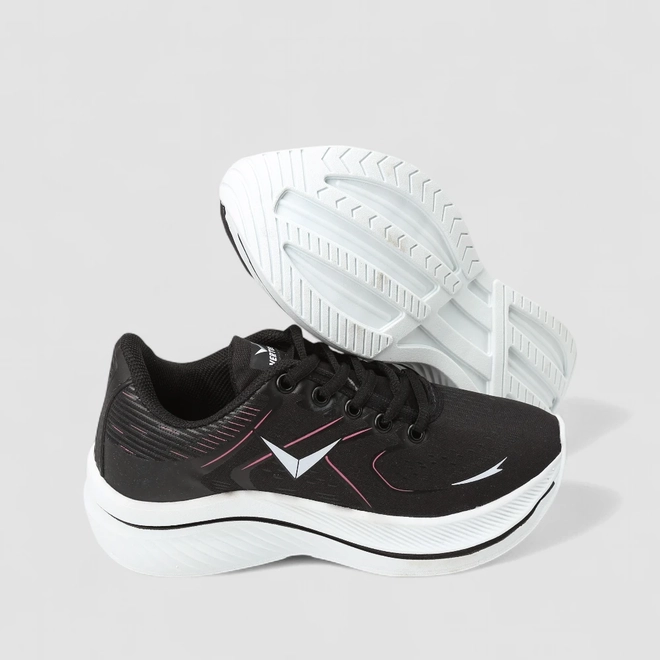 Tênis Esportivo Feminino Vertus Preto