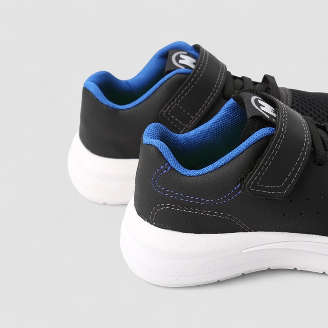 Tênis Casual Infantil Molekinho Sport Refresh Mesh Tira Contato Preto
