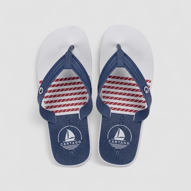 Chinelo Masculino Cartago Branco
