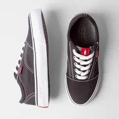 Tênis Coca Cola Surplay Canvas Casual Feminino Branco & Preto