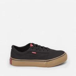 Tênis Coca Cola Surplay Canvas Casual Feminino Bege & Preto