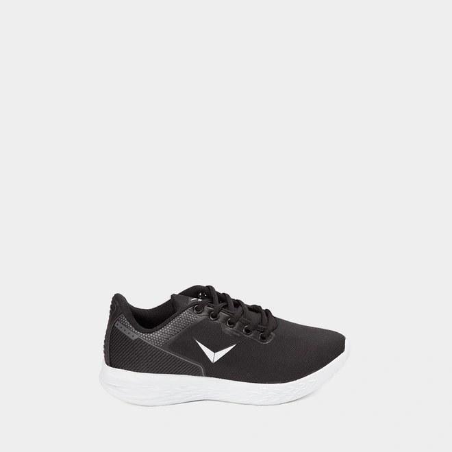 Tênis Infantil Vertus Jogging Detalhe Logo Tecido Preto