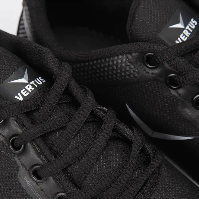 Tênis Infantil Vertus Jogging Detalhe Logo Tecido Preto