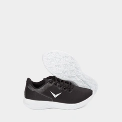 Tênis Infantil Vertus Jogging Detalhe Logo Tecido Preto